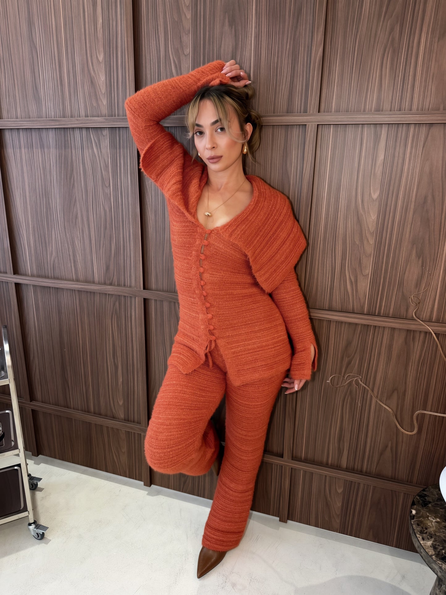 Orange Button Set