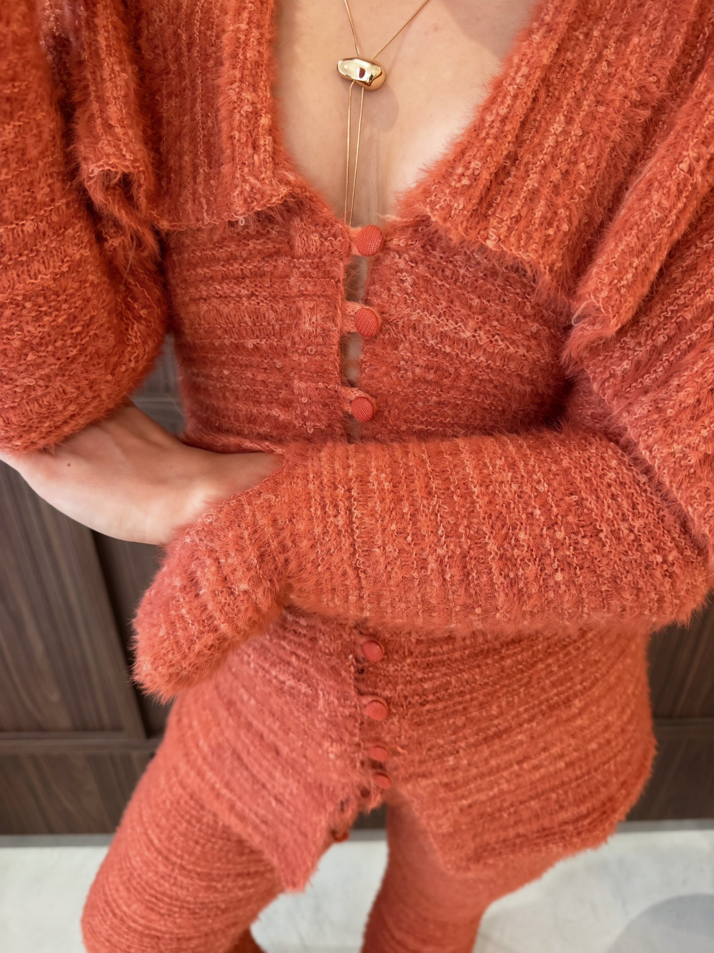 Orange Button Set