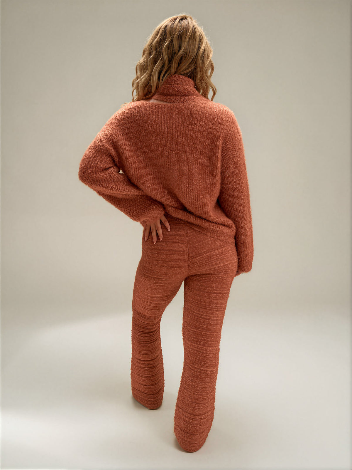 Orange Scarf Set
